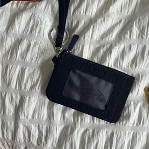 Vera Bradley long lanyard wallet